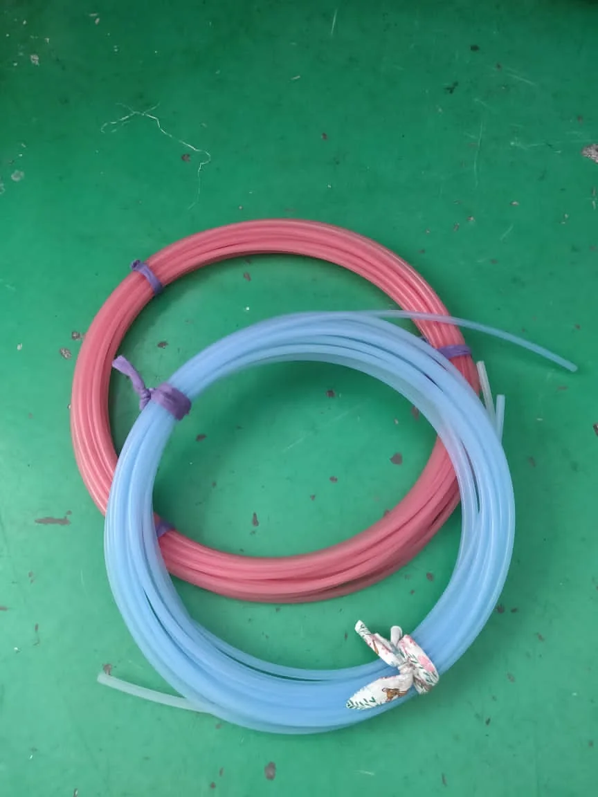 White custom inflatable seal ring and valve configuration - view 7 White custom inflatable seal ring and valve configuration, view 7