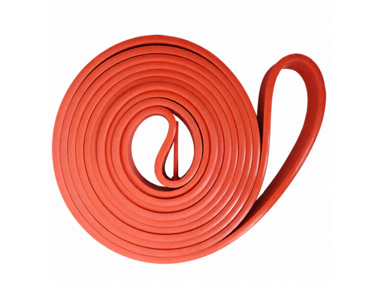 Coiled red sealing profile — Paper Drying Section Inflatable Seal