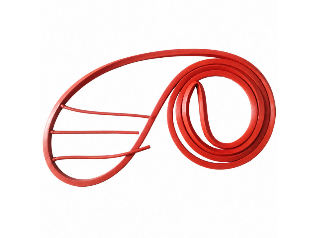 Moliseal inflatable seal product image — Robotic Thermospray Booth Door Inflatable Seal